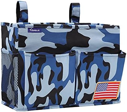 Surblue Bedside Caddy Hanging Bed Organizer Storage Bag Pocket by SURBLUE
