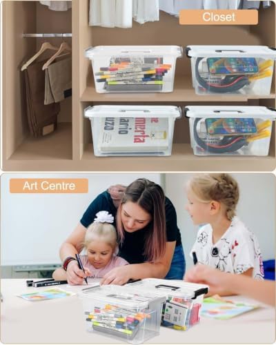 AREYZIN Plastic Storage Bins - Image 5