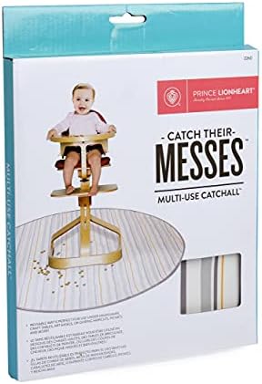 Prince Lionheart Multi-Purpose Catchall, Round Splat Mat, Easy Clean Up - Image 2
