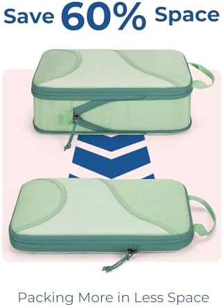 Bagsmart Compression Packing Cubes, Travel Bag Cruise Ship Essentials - Image 4