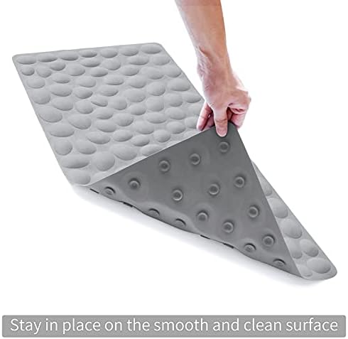 Non-Slip Bathtub Mat OTHWAY Soft Rubber Bathroom Bathmat - Image 2
