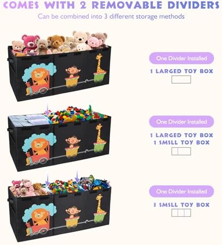 Kids Toy Box Chest with Lid - Image 6
