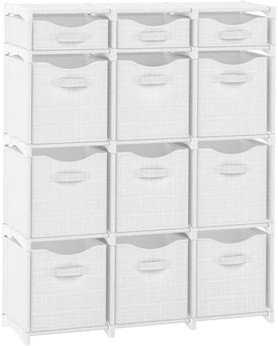 Cube Storage Organizer with Storage Bins Included by Neaterize
