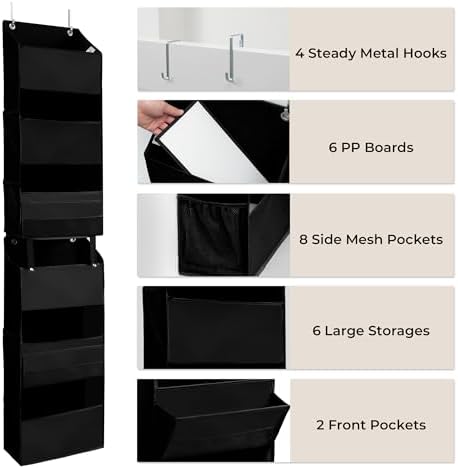 GRANNY SAYS Over the Door Organizer, Detachable Behind the Door Storage - Image 7