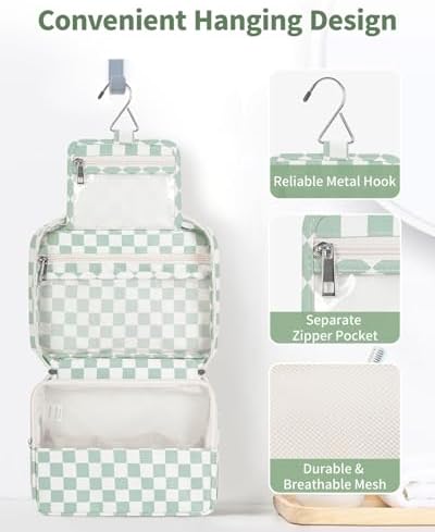 Narwey Hanging Travel Toiletry Bag - Image 2