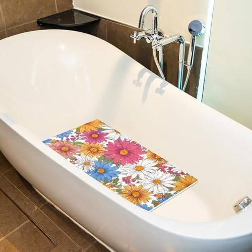 Baby Bath Mat Non Slip 26.8"x15.1" Bathtub Mat - Image 5