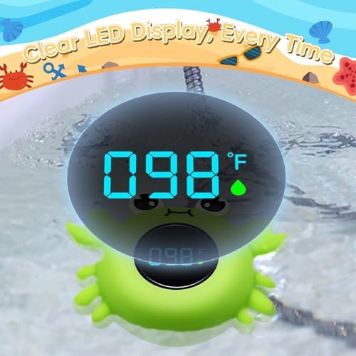 b&h Baby Bath Thermometer, Crab Floating Water Temperature Thermometer - Image 4