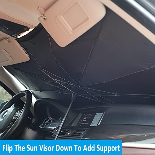 Windshield Sun Shade Umbrella for Car Front Window Sun Visor for Windshield Car - Image 4