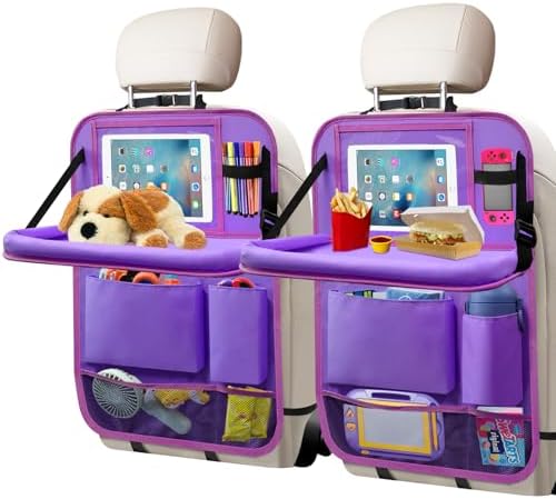 Car Seat Back Organizer Table Tray, Car Seat Storage Organizer by EtreJeune