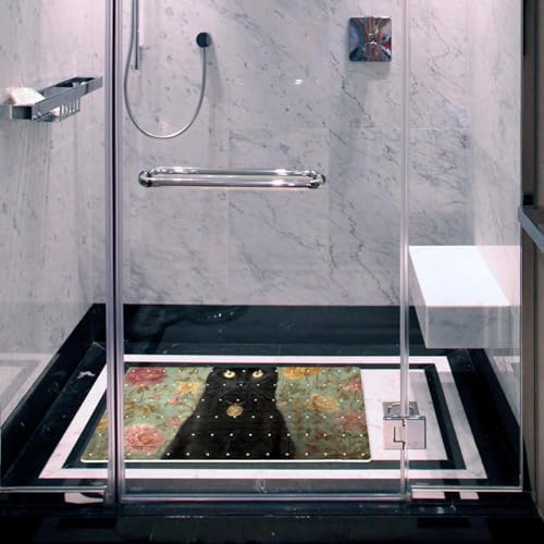 Bathtub Mat Non Slip 26.8x15.1 Inch, Machine Washable Shower Mats - Image 6