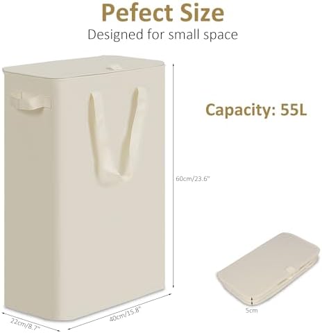 efluky Slim Laundry Basket - Image 2