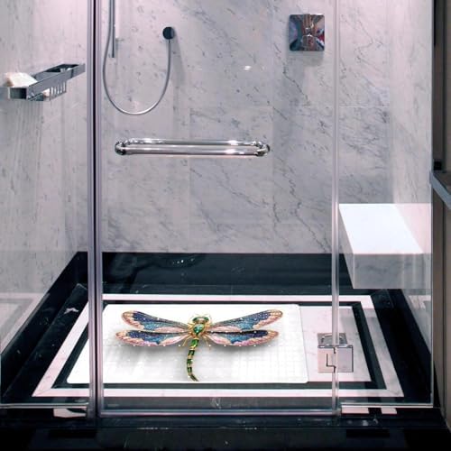 Non Slip Shower Mat Bathtub Mat 15.1x26.8 Inch, Quick Dry Bath Mat - Image 6