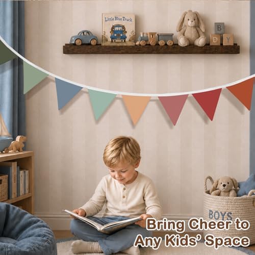 Playroom Decor Pennant Banner Flags 5.5Ft - Image 4