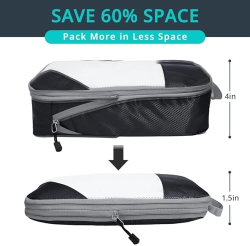 NICOSHOW 6 Set Compression Packing Cubes - Image 2