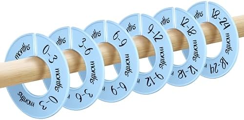 Pro Goleem Baby Closet Dividers Blue Baby Closet Organizer by ProGoleem