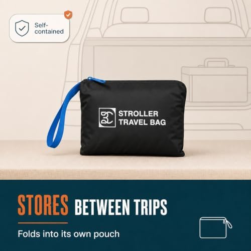 Heavy Duty Single Stroller Gate Check Bag - Image 6