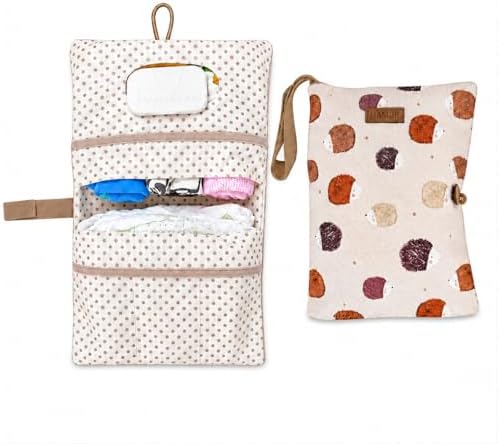 HAMUR Baby Diaper Bag Organizer – Compact & Foldable Stroller Pouch by HAMURHOME