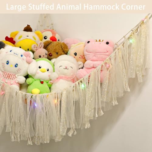 Stuffed Animal Hammock with LED Lights - Image 3