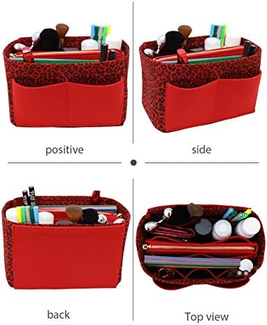 LEXSION Felt Purse Organizer Insert, Tote Bag Shaper Dividers - Image 5