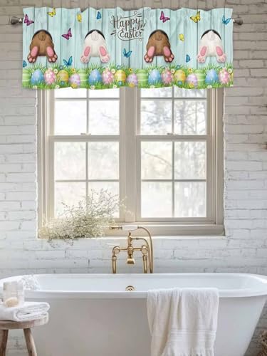 Vandarllin Spring Easter Kitchen Curtains Valances - Image 6