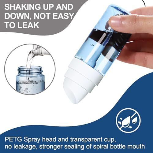 Yolaist 2 Pack 2oz/60ml Small Spray Bottle, Fine Mist TSA Travel Size - Image 4