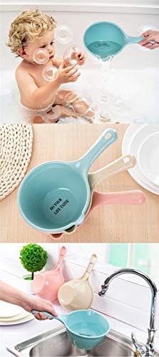 3PCS Plastic Bathing Ladle Spoons Kitchen Accessories Bathroom Water Scoop Cup - Image 5