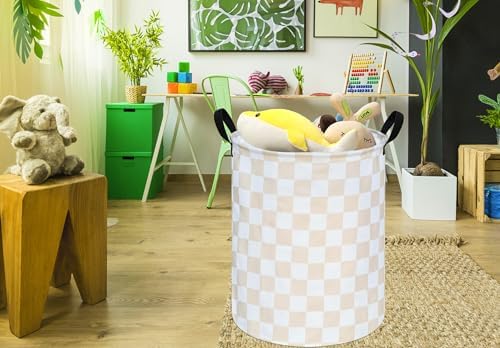 MAIZMZ Girls Laundry Basket Foldable Home Storage Basket Kids Hamper, Toy Box - Image 4