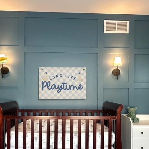 Playroom Wall Decor, Kids Toddler Boy Playroom Silly Goose Decor Hanging Linen - Image 5
