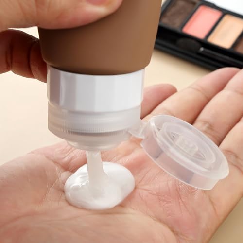 Gemice Travel Bottles for Toiletries, Tsa Approved Travel 3oz Size Containers - Image 4