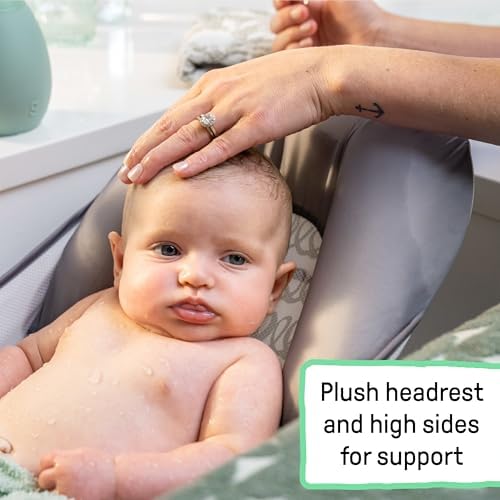 Ingenuity Foldaway 2-Position Baby Bath Seat, Adjustable Support - Image 6