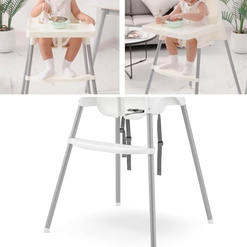 ZHBHSH High Chair Foot Rest, Adjustable, Non-Slip PP, Compatible - Image 4