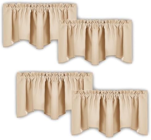 NICETOWN Room Darkening Window Valance by NICETOWN