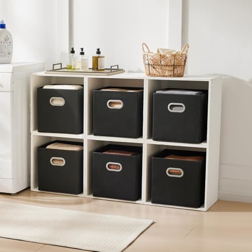 MAX Houser 6 Pack Foldable Fabric Storage Bins - Image 5