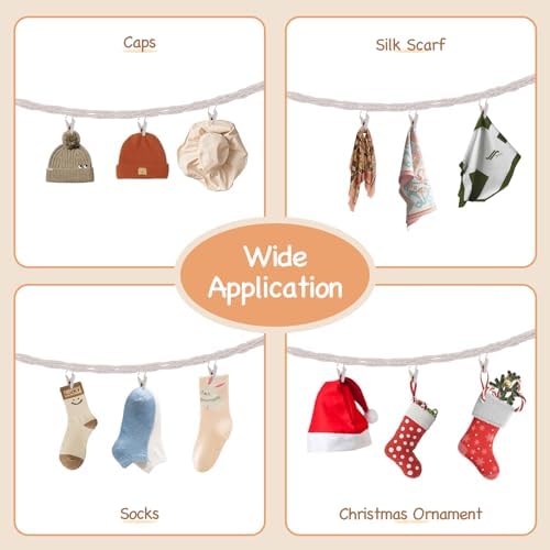 Stuffed Animal Storage Chain Boho Room Decor, Hanging Stuffed Animal Holder - Image 7