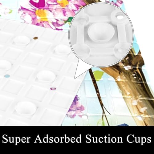 Non Slip Shower Mat Bathtub Mat 15.1x26.8 Inch, Quick Dry Bath Mat - Image 3