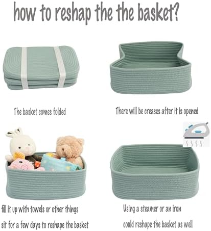 XUANGUO Small Woven Storage Baskets - Image 7