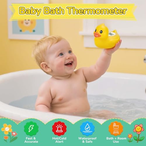 Baby Bath Thermometer – Digital Safety Water Thermometer - Image 2