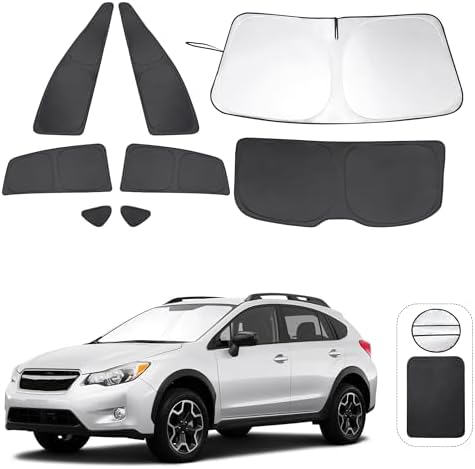 TINGLU Window Shades for Subaru Crosstrek 2013 2014 2015 2016 2017 Accessorie by TINGLU