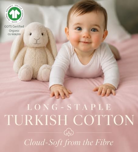 2-Pack Organic Cotton Bassinet Sheets - Image 3