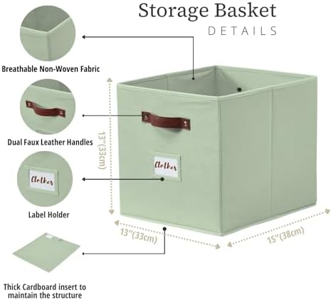 DECOMOMO Storage Bins, Storage Baskets - Image 3