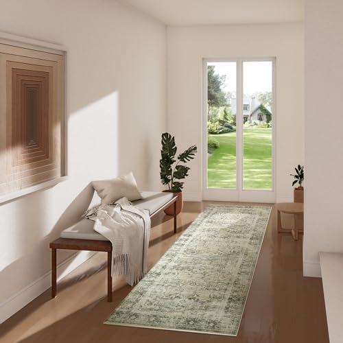 Washable Kitchen Rug Runners for Hallways: 2x6 Runner Rug Non Slip Carpet - Image 6