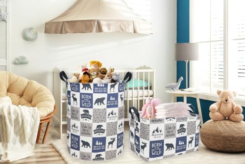 Sanjiaofeng Rectangular Kids Basket Kids Storage Bins, Gift Basket - Image 5