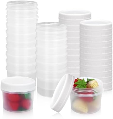 24 Pack 5 oz Food Storage Jars by GothaBach
