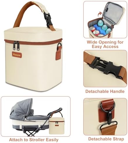 Mancro Breast Milk Cooler Travel Bag - Image 5