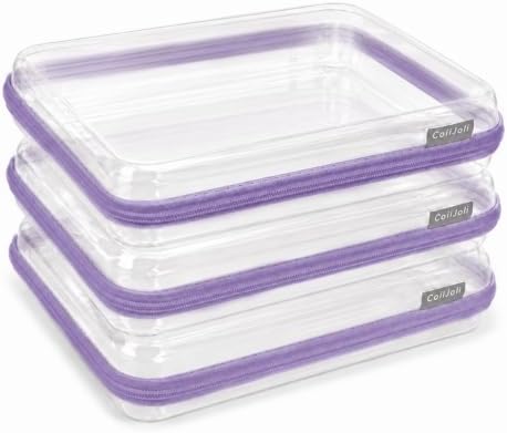 CoiiJoii Clear Hard Shell Zipper Case by CoiiJoii