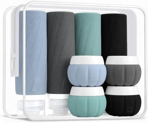 Redfly Silicone TSA Approved Travel Bottles by Redfly