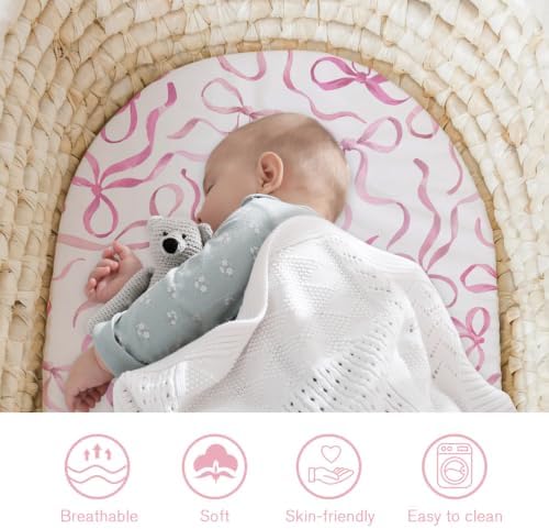 Little Grape Land Bassinet Sheets 4 Pack - Image 2