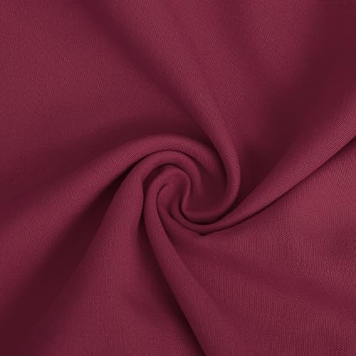 NTBAY Toddler Microfiber Bedding Set, 4 Piece, Wine Red - Image 5