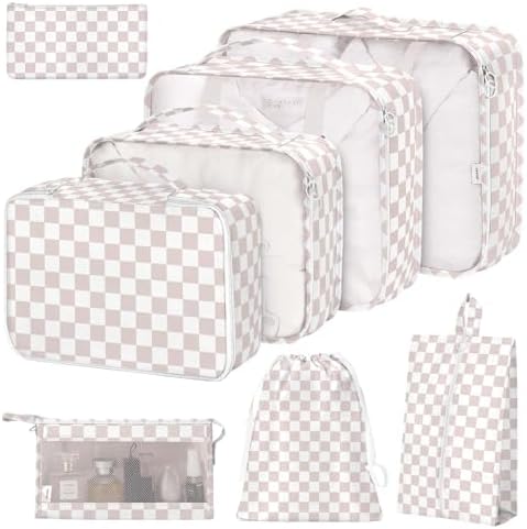 8 Set Packing Cubes for Suitcases, Packing Cubes by Hatisan