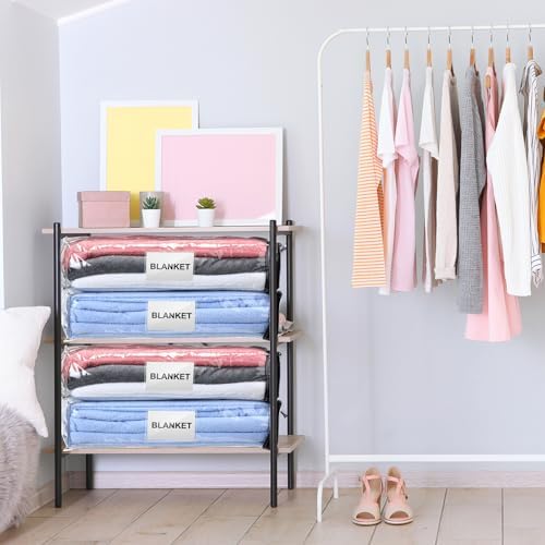 Kenning 20 Pcs Clear Zippered Storage Bags - Image 5